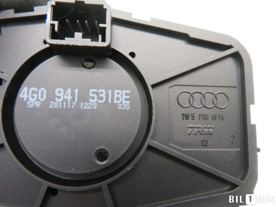 Bryter lys til Audi A6, Allroad 2015-2019 (Type III, Fase 2) (C7) (C7) (AUDI|4G0941531BE|)