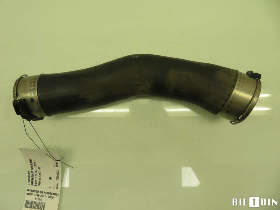 Turbo rør til BMW 1-Serie 2011-2015 (Fase 1) (F20/F21) (F20/F21) (BMW|11618583389|)