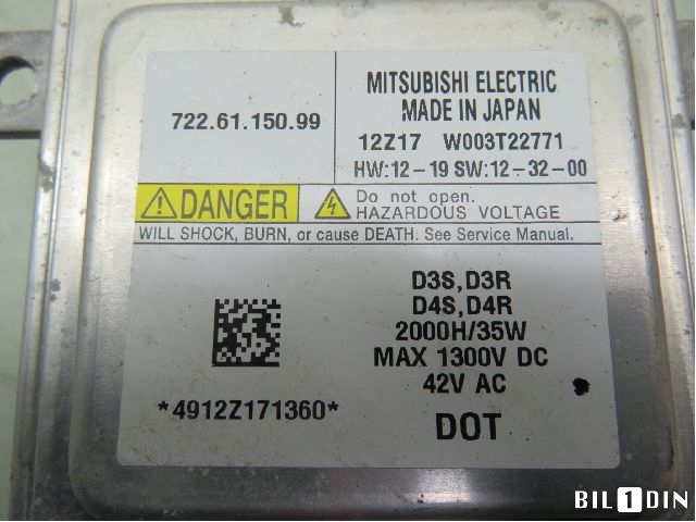 Styreenhet xenon/ballast til Volvo V40 2012-2019  (VOLVO|31335777||7226115099)