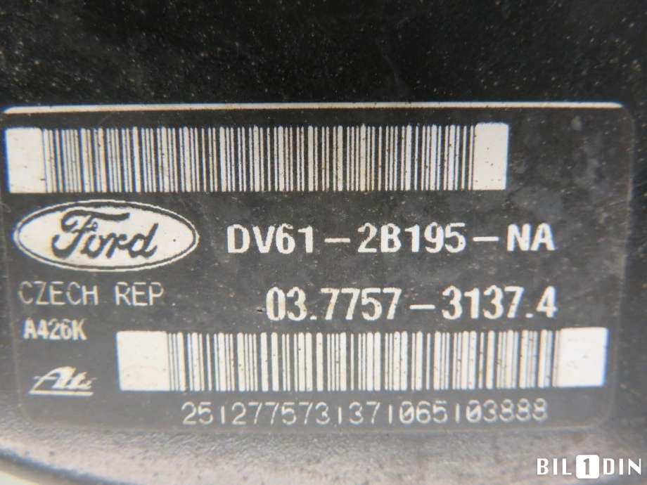 Bremsekraft-forsterker til Ford Transit Connect 2013-2018 Type II, Fase 1  (FORD|1762523|AV612005GB|)