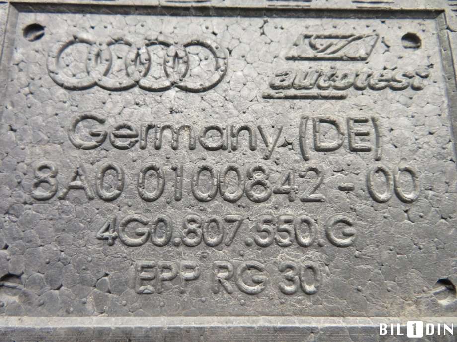 Støtfangerdemper foran til Audi A6 2011-2014 (Type IV, Fase 1) (C7) (C7) (AUDI|4G0807550G|)