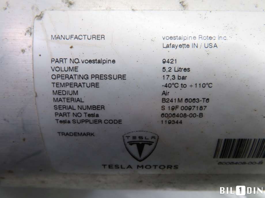 Diverse deler til Tesla Model S 2016-2021 (Fase 2)  (TESLA|145764500A||600640800B)