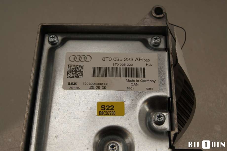 Bilstereo forsterker til Audi A4 2007-2014 (Type IV) (B8) (B8) (AUDI|8T0035223AH|)