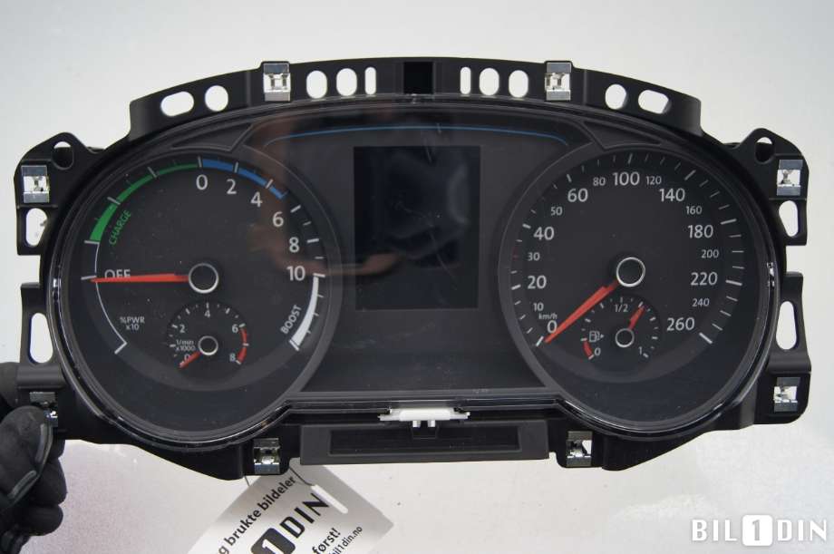 Instrumentpanel til VW e-Golf 2014-2017 (Fase 1) (VOLKSWAGEN|5G1920754A|)