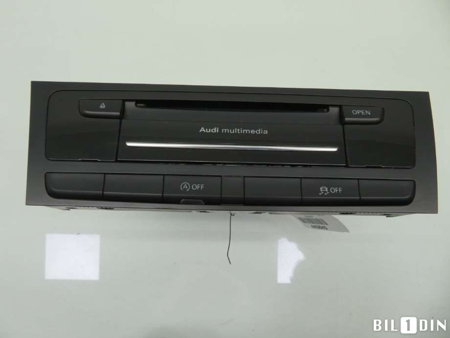 Bilstereo CD-veksler til Audi A4 2007-2014 (Type IV) (B8) (B8) (AUDI|8R1035666F|)