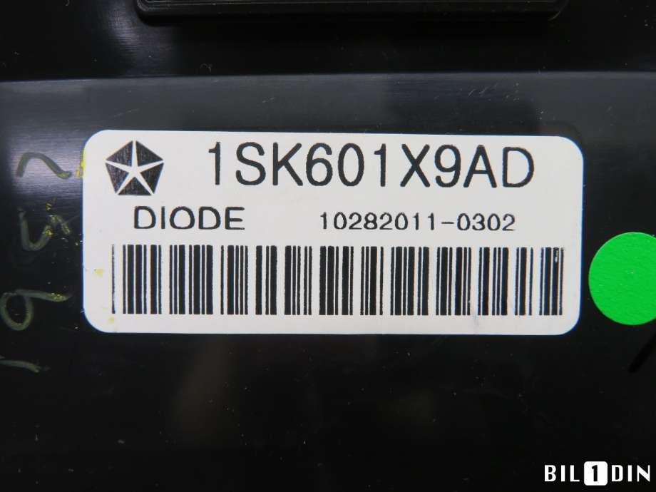 Varmeapparat betjening til Fiat Freemont 2011-2015  (FIAT|K55111313AC|)