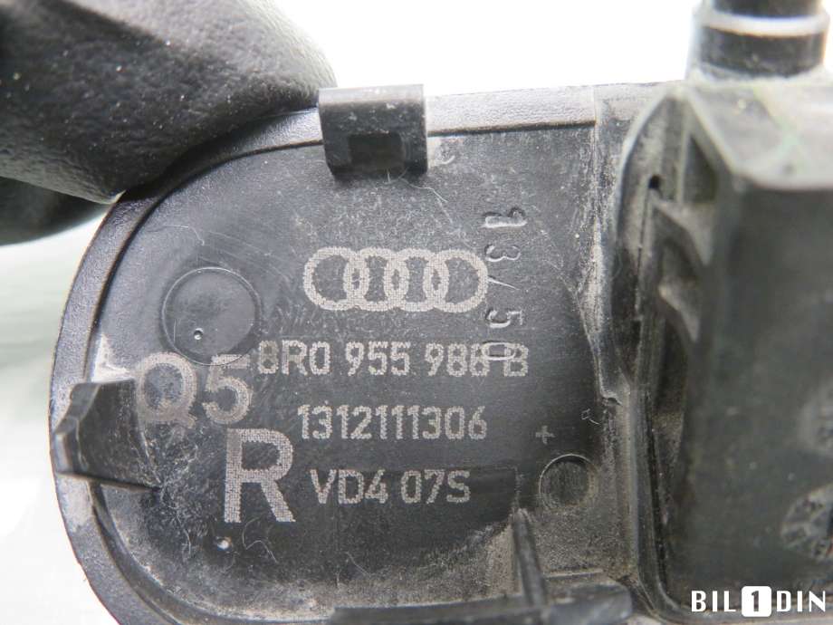 Lyktespylerdyse til Audi Q5 2012-2017 (Type I, Fase 2)  (AUDI|8R0955988B|)