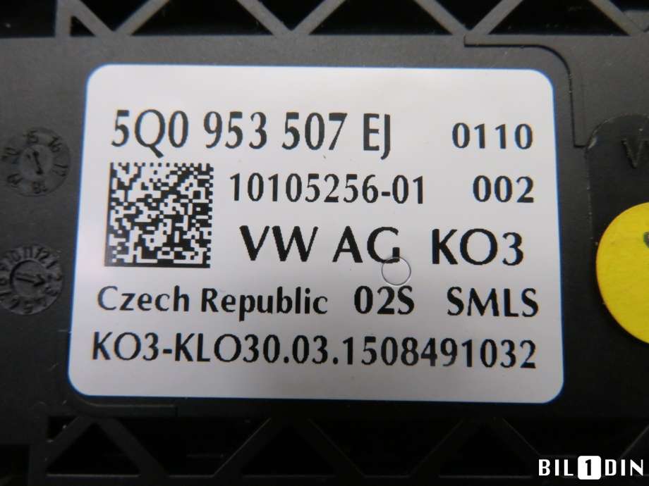 Bryter combi til Škoda Octavia 2013-2016 (Type III, Fase 1)  (SKODA|5Q0953513AG|)