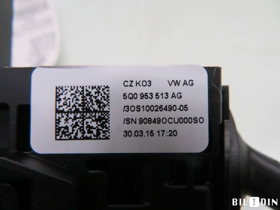 Bryter combi til Škoda Octavia 2013-2016 (Type III, Fase 1)  (SKODA|5Q0953513AG|)