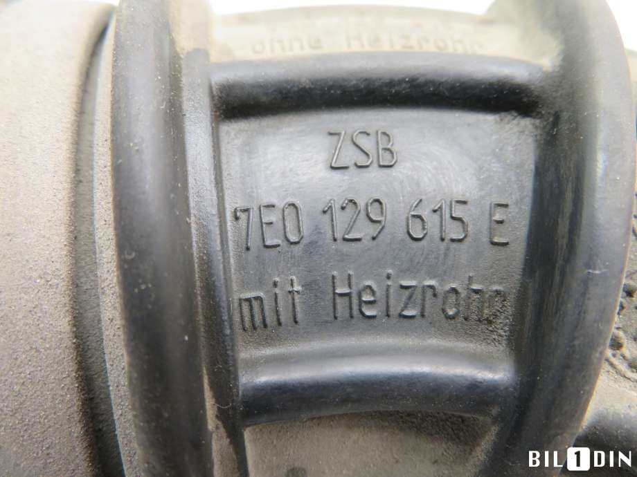 Luftslange innsug til VW Transporter / Caravelle 2009-2015 (Fase 2) (T5) (T5) (VOLKSWAGEN|7E0129615E|)