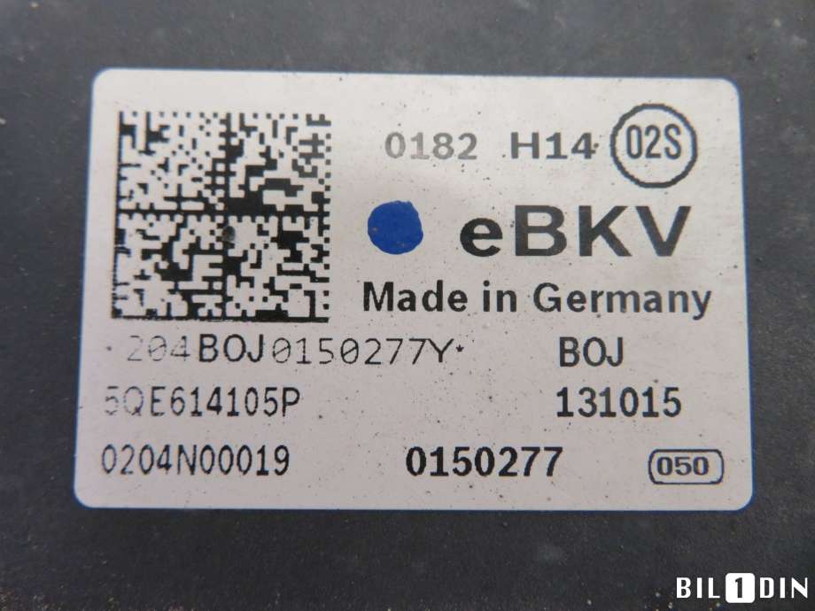 Bremsekraft-forsterker til VW e-Golf 2014-2017 (Fase 1)  (VOLKSWAGEN|5QE614105P|)