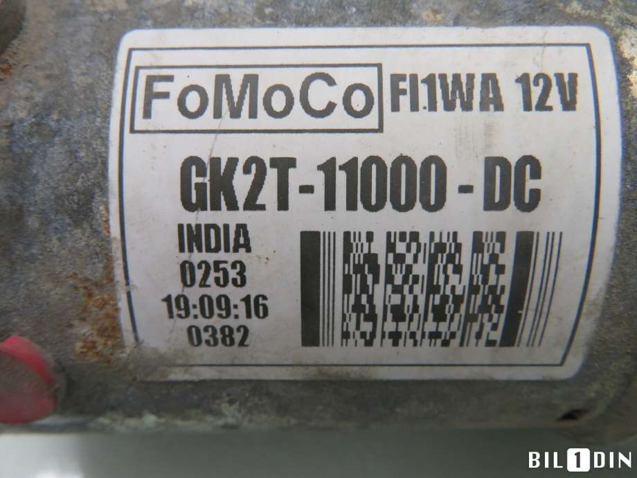 Starter diesel til Ford Transit Custom 2013-2023 (Type I)  (FORD|2359606|GK2T11000DC|)