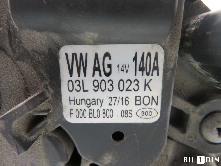 Dynamo til VW Caddy 2015-2020 (Type III, Fase 3)  (VOLKSWAGEN|04L903024S|)