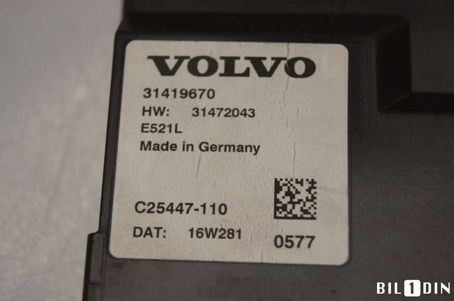 Styreenhet elektrisk bakluke til Volvo XC90 2015-2025 (Type II)  (VOLVO|31654292||31419670)