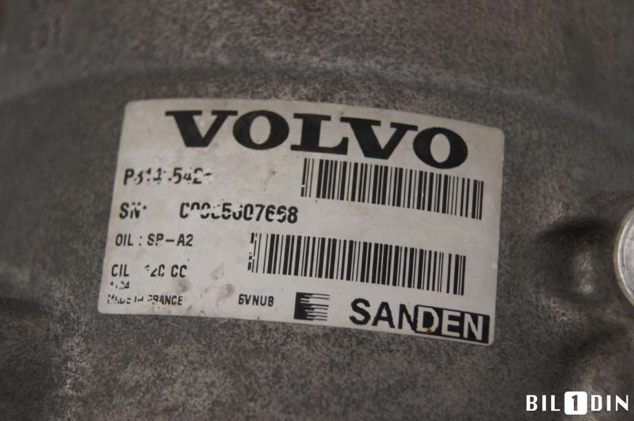 Aircondition kompressor til Volvo XC90 2015-2025 (Type II)  (VOLVO|36003140|)