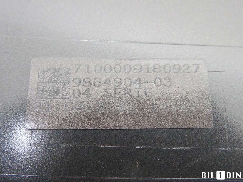 Spoiler bakluke til BMW iX 2021-->> (I20) (I20) (BMW|51625A287F4|)