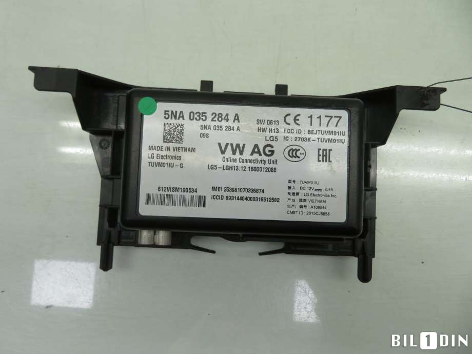 Styreenhet diverse til VW Passat 2015-2019 (Fase 1) (B8) (B8) (VOLKSWAGEN|5NA035284A|)