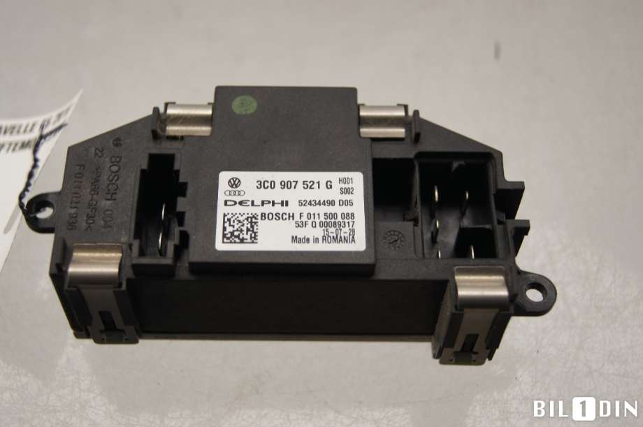 Varmeapparat motstand til VW Transporter / Caravelle 2015-2019 (T6) (T6) (VOLKSWAGEN|3C0907521G|)