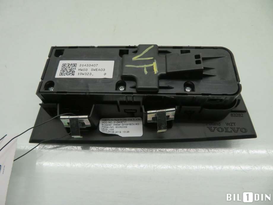 Bryter ruteheis til Volvo S60 2019-2023 (Type III)  (VOLVO|31433407|)