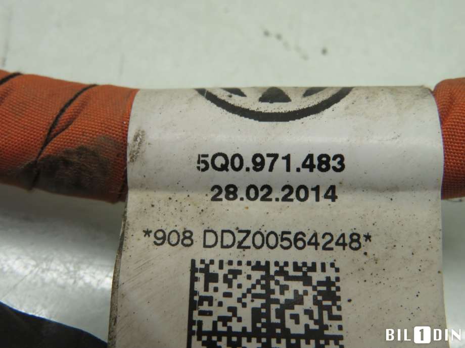 Kabel høy volt (HV) hybrid til VW Passat 2015-2019 (Fase 1) (B8) (B8) (VOLKSWAGEN|5Q0971483B|)