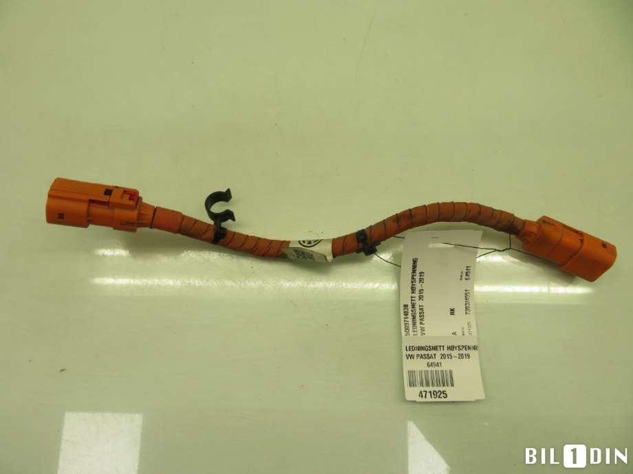 Kabel høy volt (HV) hybrid til VW Passat 2015-2019 (Fase 1) (B8) (B8) (VOLKSWAGEN|5Q0971483B|)