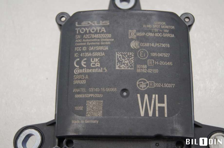 Sensor radar til Toyota Corolla 2019-->>  (TOYOTA|8816202150|)