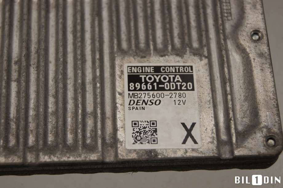 Styreenhet motor til Toyota Yaris 2014-2020 (Type III, Fase 2) (TOYOTA|896610DT20|)