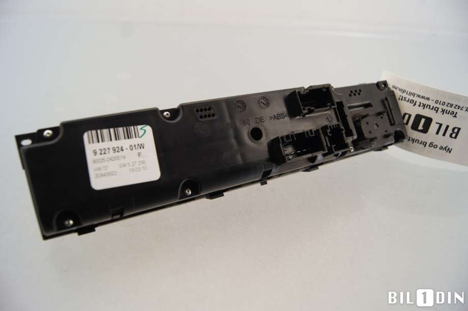 Varmeapparat betjening til BMW X6 2008-2014 (E71/E72) (E71/E72) (BMW|64119310449||9227924)
