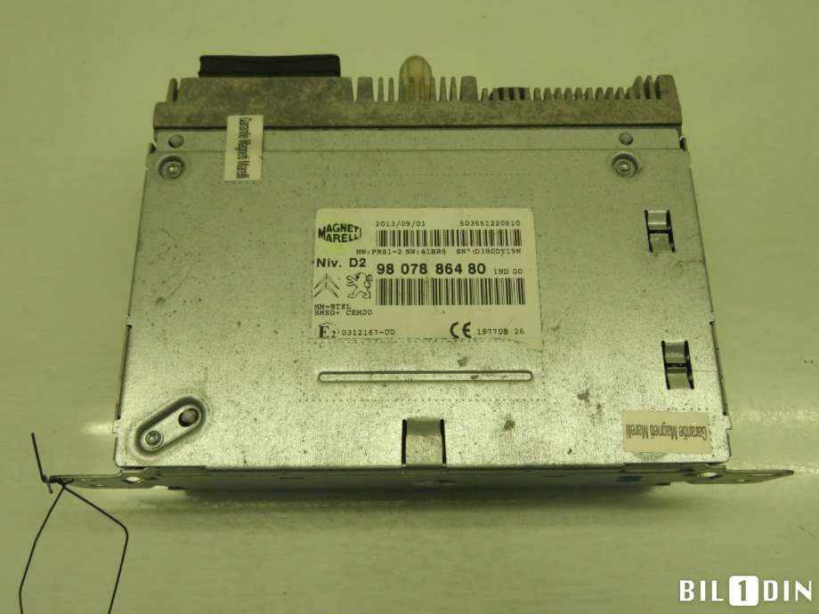 Bilstereo navigasjon til Peugeot 308, 2013-2021 (Type II)  (PEUGEOT|1611628580)