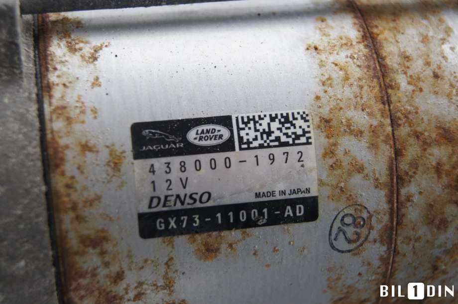 Starter diesel til Jaguar XE 2015-->> (JAGUAR|T2H1941||GX7311001AD)