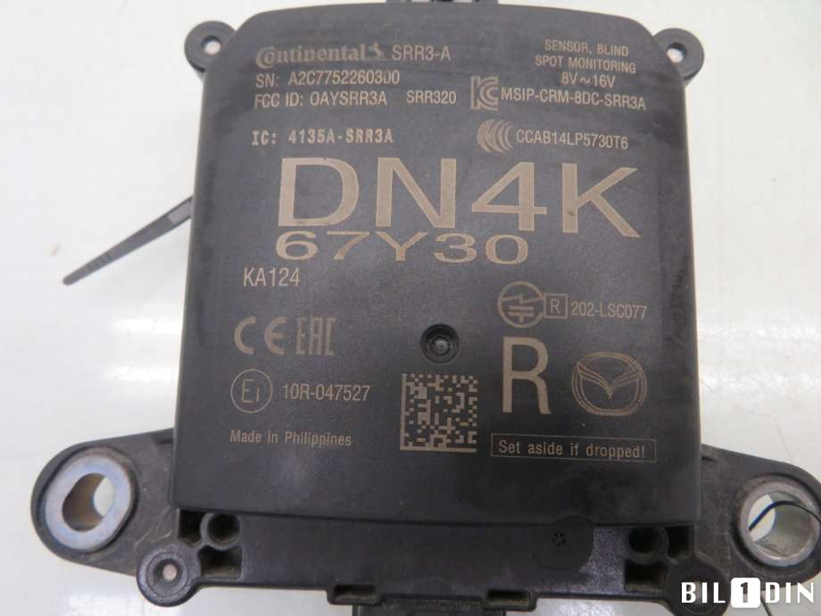 Sensor radar til Mazda MX-30 2020-->> (MAZDA||DN4K67Y30)