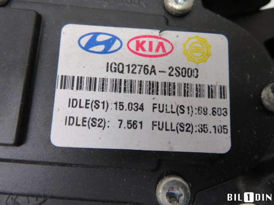 Pedal gass til Kia Sportage 2010-2016 (Type III)  (KIA|327002S000|)