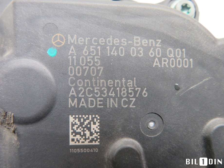 EGR-ventil til Mercedes C-Klasse 2011-2014 (Fase 2) (W204) (W204) (MERCEDES|A6511400860||A6511400360)