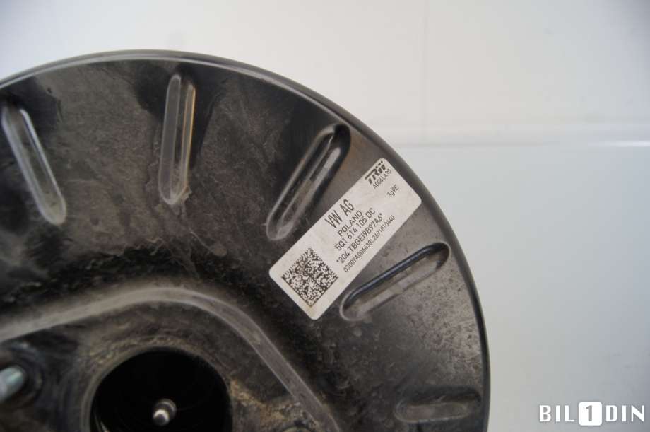 Bremsekraft-forsterker til Audi A3 2016-2020 (Type III, Fase 2)  (AUDI|5Q1614106Q|5Q1614106K|5Q1614105DC)