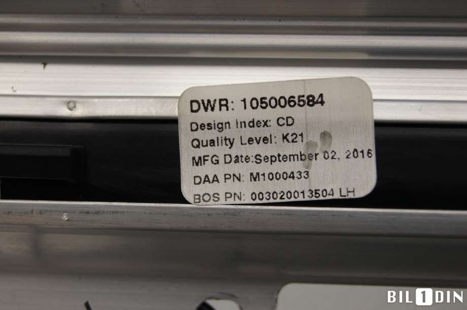 Solskjerm til BMW X3 2010-2017 (F25) (F25) (BMW|51427237855||105006584)