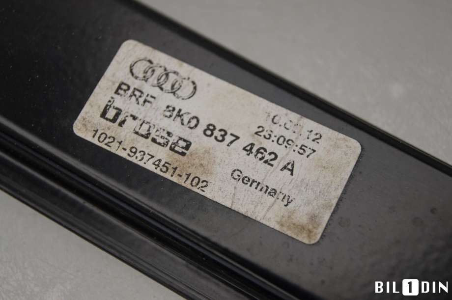 Ruteheis til Audi A4 2007-2014 (Type IV) (B8) (B8) (AUDI|8K0837462E||8K0837462A)