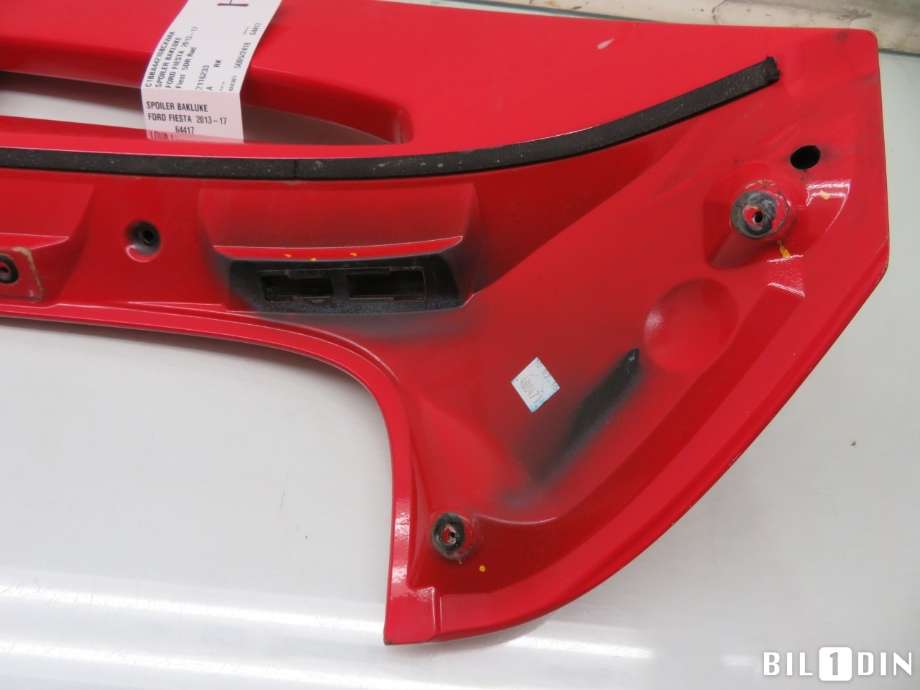 Spoiler bakluke til Ford Fiesta 2013-2017 (Type VI, Fase 2)  (FORD|C1BBA44210BCXWAA|2116233|)