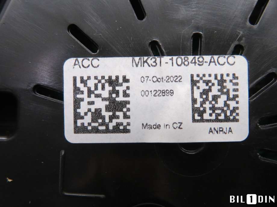 Instrumentpanel til Ford Transit Custom 2013-2023 (Type I)  (FORD|MK3T10849ACC|2598446|)