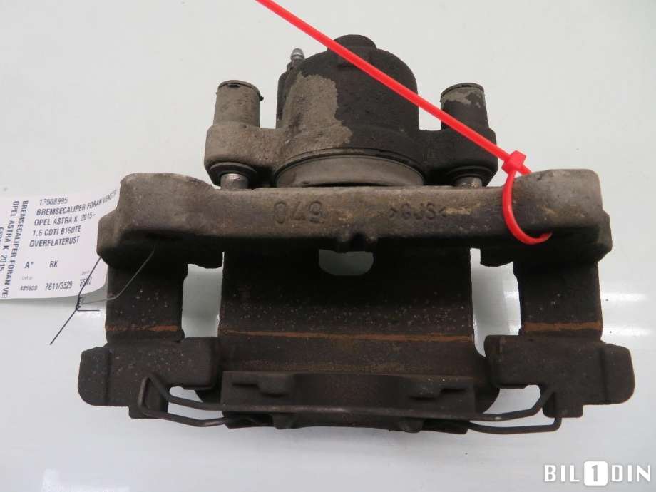 Bremsecaliper venstre foran til Opel Astra K 2015-->> (OPEL|13508995|)