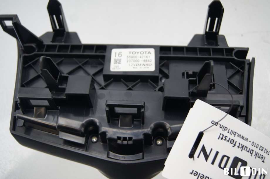 Varmeapparat betjening til Toyota Prius +7 2012-2020 (Type III) (stasjonsvogn) (stasjonsvogn) (TOYOTA|5590047270|)