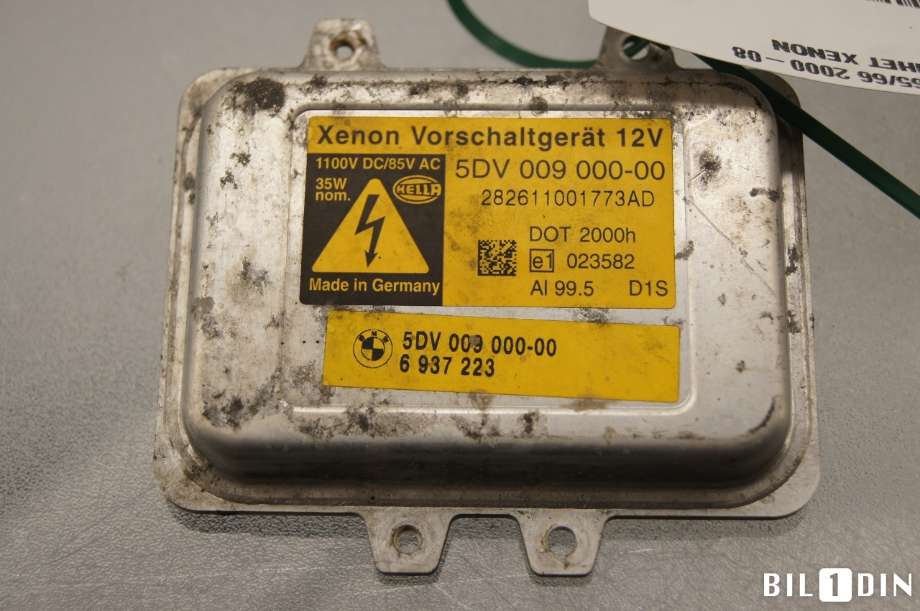 Styreenhet xenon/ballast til BMW 7-Serie 2000-2008 (E65/E66/E67/E88) (E65/E66/E67/E88) (BMW|63126937223|5DV009000|)