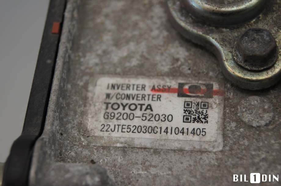 DCDC converter hybrid til Toyota Yaris 2014-2020 (Type III, Fase 2)  (TOYOTA|G920059086|G920059025|G920059030)