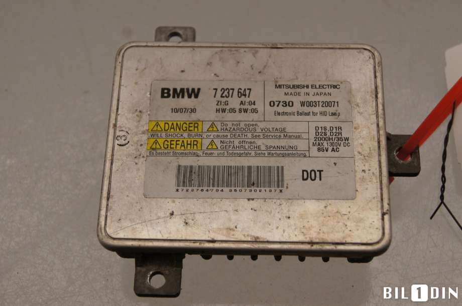 Styreenhet xenon/ballast til BMW 3-Serie 2005-2011 (E90/E91/E92/E93) (E90/E91/E92/E93) (BMW|63117318327||7237647)