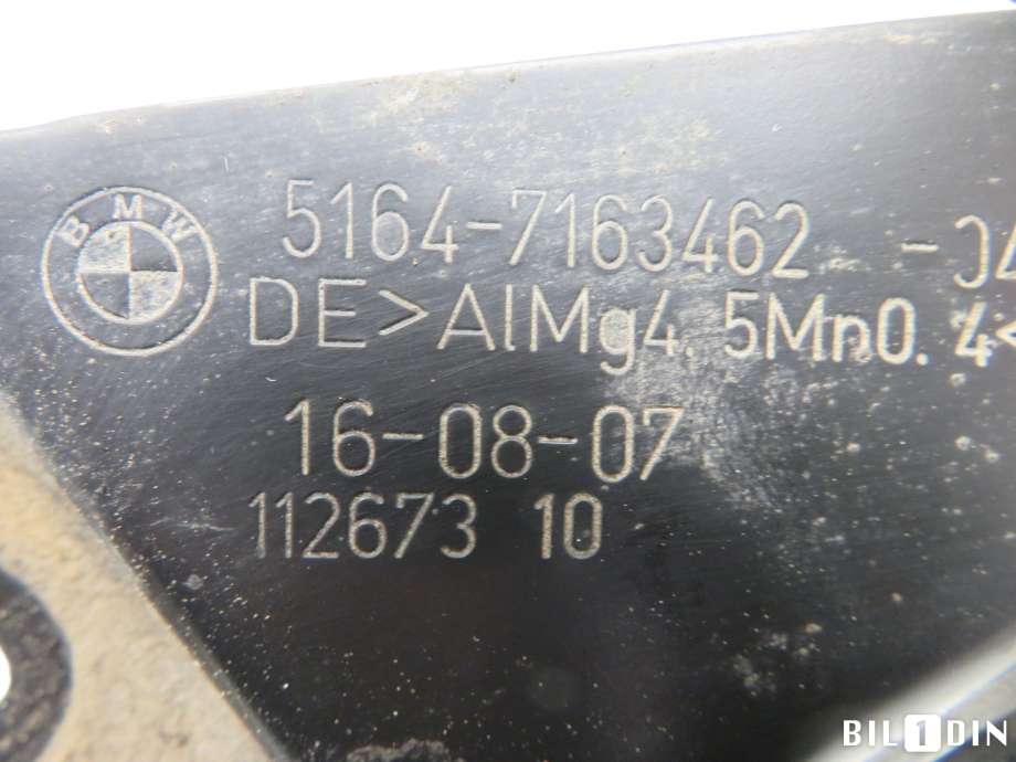 Frontplate øvre til BMW 5-Serie 2003-2010 (E60/E61) (E60/E61) (BMW|51647163462|)