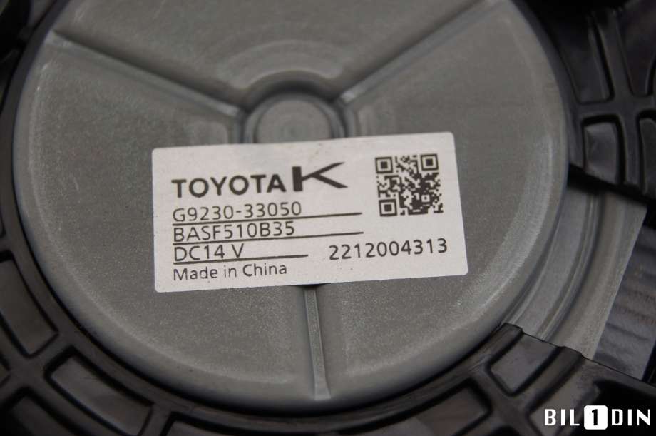 Kjølevifte til Toyota RAV4 2019-->> (Type V)  (TOYOTA|G923033050|)
