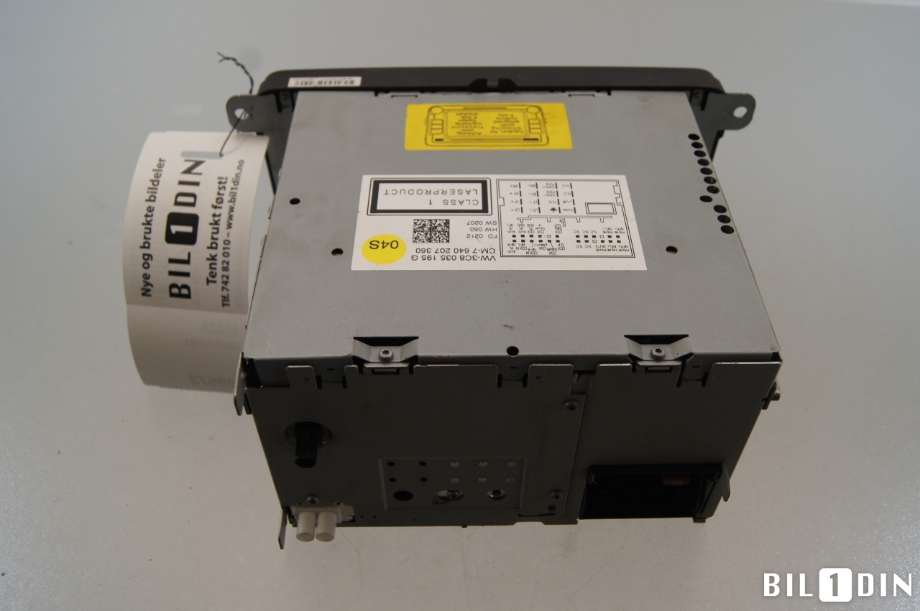 Bilstereo til VW Passat 2011-2015 (B7) (B7) (VOLKSWAGEN|3C8057195BX|)