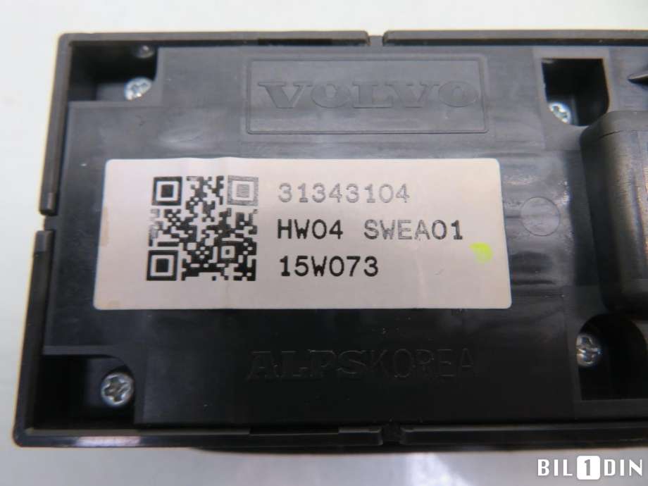 Bryter ruteheis til Volvo XC60 2014-2017 (Type I, Fase 2)  (VOLVO|31453264||31343104)