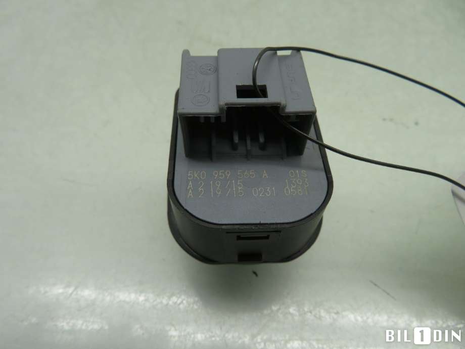 Bryter speil til VW Tiguan 2011-2016 (Type I, Fase 2)  (VOLKSWAGEN|5K0959565A|)