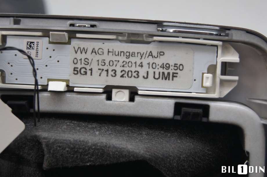 Girstang/girvelger automat til VW Golf VII 2012-2017 (Fase 1)  (VOLKSWAGEN|5G1713203J|)