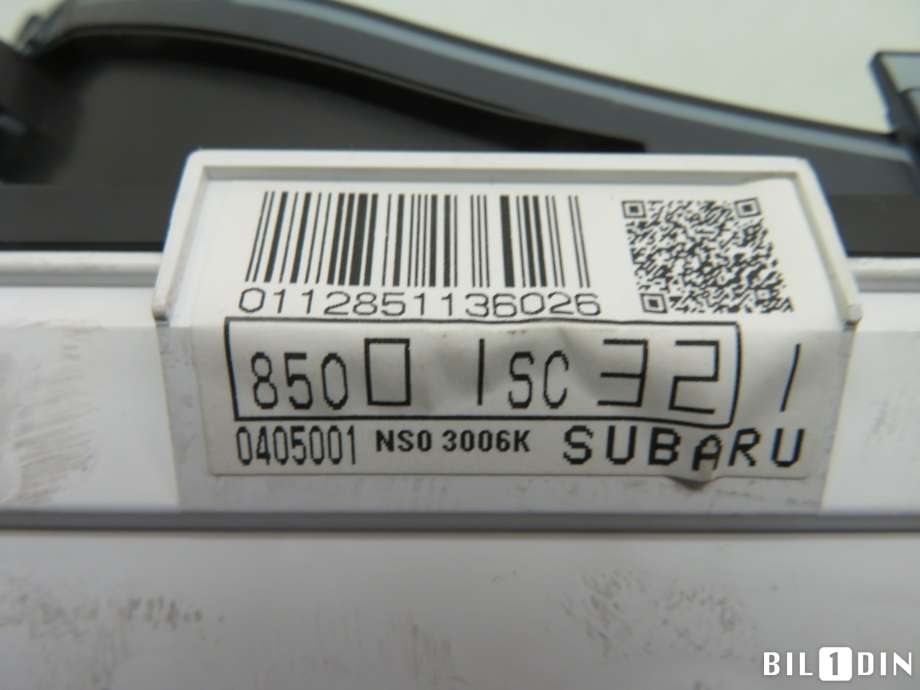 Instrumentpanel til Subaru Forester 2008-2013 (Type III)  (SUBARU|85023SC151|)